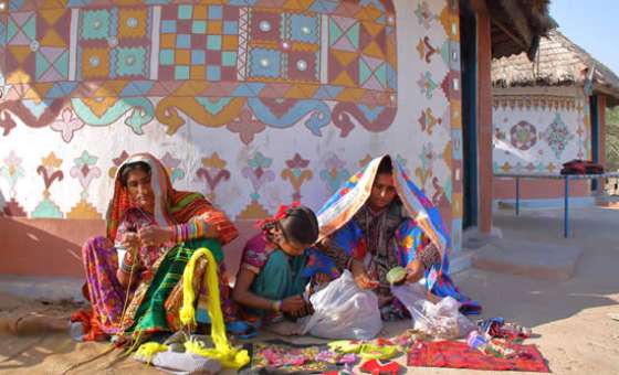 Bhuj Tribal women