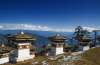 Thimphu Bhutan Memorial Chortens of Dochula Pass